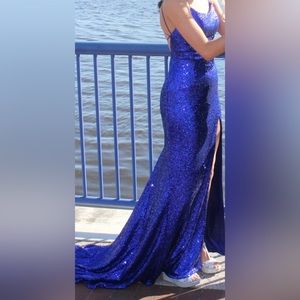 Sherri Hill sequin prom dress